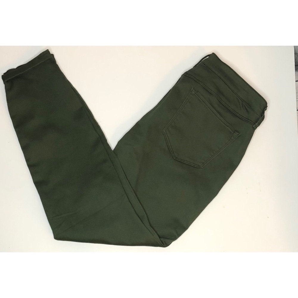 Olive denim jean jeggings